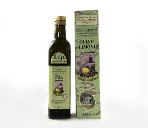 Olivenöl, nativ extra, Coppini Oliven und Zitrone